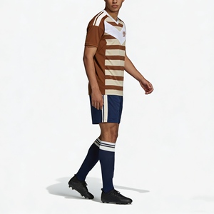 Vêtements de sport, uniforme d'équipe de football, vente en gros, 100% polyester respirant, couleurs personnalisées, logo, haute qualité - Product Image 2