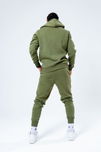 Chándal deportivo para correr al aire libre para hombre, chándal de lana de algodón tejido para levantar la cadera - Product Image 2