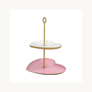 Heart Shape Metal <b>Cake</b> Pastry Serving Stand Customized New Design <b>Cake</b> Dessert Display Stand For <b>Wedding</b> Party Use - Product Image 1