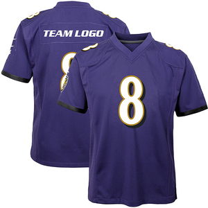 เสื้อฝึกซ้อมทีมอเมริกันฟุตบอลเยาวชนแบบซับลิเมชั่นสั่งทำพิเศษจากปากีสถาน - Product Image 1