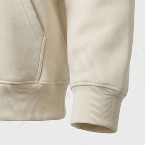 Sweat à capuche personnalisé pour homme, épais, en molleton bouclette effet délavé, avec impression sérigraphiée fonctionnelle, taille XS, pour l'hiver, personnalisable - Product Image 6