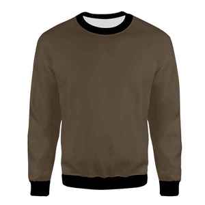 Sweat-shirt à col rond camouflage pour homme, coupe classique, manches longues, tricoté, 100% polyester, style décontracté d'automne - Product Image 6