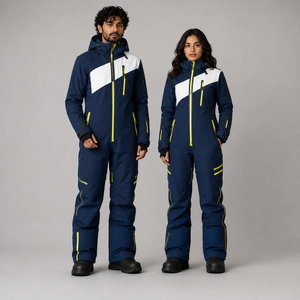 Traje de Esquí Ligero Unisex Personalizado, Chaqueta y Pantalones Impermeables y Resistentes al Viento, Fabricante y Proveedor de Ropa de Marca Privada - Product Image 2