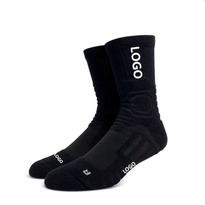 Basketball Custom Crew <b>Socks</b> Personalized Logo For <b>Training</b> Games - Product Image 4