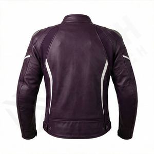 Veste de moto en cuir véritable pour homme de qualité supérieure, nouvelle arrivée, vestes de moto d'hiver, protections amovibles, personnalisables - Product Image 2