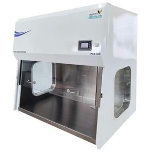 Station de travail PCR Mehrotra Biotech PCR700 (avec filtre) - Armoire UV en acier inoxydable de 2,5 pieds, grande capacité, équipement supplémentaire - Product Image 1