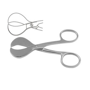 Juego de Tijeras para Cordón Umbilical Duraderas de 10.5 cm, Instrumentos Quirúrgicos de Acero Inoxidable, Clase I, Certificación ISO, para Hospital - Product Image 6
