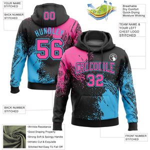 เสื้อฮู้ดเบสบอล LTOCMKIY แบบกำหนดเองสำหรับผู้ชาย ผู้หญิง และเยาวชน ลายเฟด พร้อมปักชื่อและหมายเลข - Product Image 1