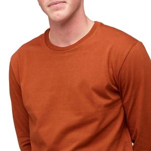 T-shirt à manches longues pour hommes avec logo personnalisé en gros T-shirt blanc pour hommes T-shirts à col rond avec impression personnalisée Préfet pour toutes les saisons - Product Image 5