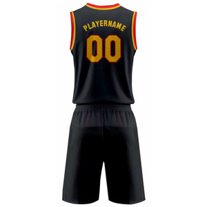 Uniforme de Baloncesto para Rendimiento Deportivo, Conjunto de Camiseta y Pantalones Cortos, Tejido Transpirable de Secado Rápido, Diseñado para Entrenamiento - Product Image 3