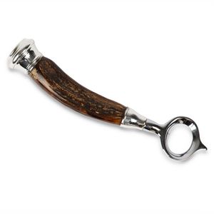 Ouvre-bouteille de luxe en corne de buffle, ustensile de bar rustique, cadeau pour les amateurs de bière, ouvre-bouteille en corne naturelle fait main - Product Image 1