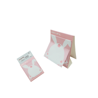 Bloc-notes adhésif parfumé Nicher Animal Stationery Squirrel Butt, notes autocollantes conformes IFRA, OEM/ODM, faible MOQ, 80g