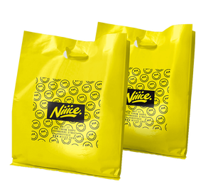 Sacs à provisions LDPE HDPE découpés en D pour emballage de supermarché personnalisable pour sacs d'épicerie OEM d'usine du Vietnam - Product Image 4