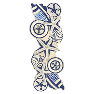 ผ้าปูโต๊ะลูกปัดแก้วลายดอกไม้ออกแบบได้ตามต้องการขนาด36 "ทำจากผ้าฝ้ายคุณภาพสูงงานแต่งงานในบ้านสำหรับเทศกาลคริสต์มาส - Product Image 1