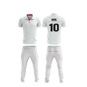 Fabricant de kits de cricket sur mesure, vente en gros d'uniformes de cricket, vêtements d'équipe, ensemble maillot et pantalon de cricket par sublimation, équipement de cricket professionnel - Product Image 3