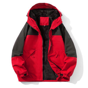 Chaqueta Bomber Deportiva de Lona para Hombre, Impermeable, Cortavientos, con Capucha, Ecológica, para Senderismo, Montañismo y Uso Diario - Product Image 6