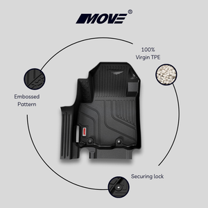 แผ่นปูรถทำจาก TPE สำหรับ Mitsubishi xforce 2024 + สินค้าพรีเมี่ยมกันลื่นไร้กลิ่นสำหรับทุกสภาพอากาศ - Product Image 4