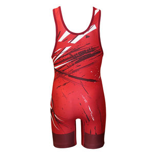 Ropa Deportiva Personalizada para Lucha Libre, Singlet Cómodo para Hombre con Diseño Sublimado - Product Image 2