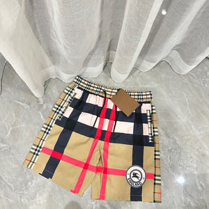 Pantalones cortos deportivos casuales para hombre, personalizados con estampado de verano, de 5 pulgadas, 100% algodón, transpirables, con cremallera. - Product Image 2