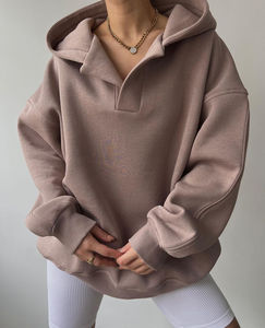 Sudadera extragrande de alta calidad para mujer, sudaderas con capucha y Jersey de manga larga para mujer - Product Image 1