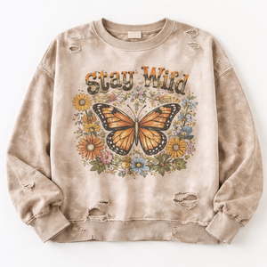 Sudadera Premium al por Mayor para Mujer con Cuello Redondo y Diseño Desgastado - Logotipo Frontal, 100% Algodón, Diseños Personalizados Disponibles, Fabricante y Proveedor - Product Image 5