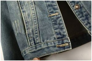 Chaqueta Vaquera Azul Otoñal de Alta Calidad 2026 para Mujer - Corte Holgado Estilo Coreano - Talla Grande - Impermeable y a la Moda (Instagram) - Product Image 5