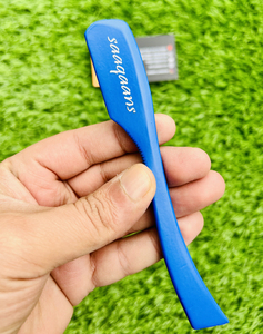 New Premium Blue Color Non-Folding Barber Straight Cut Throat <b>Razor</b> <b>Single</b> Edge <b>Blades</b> Stainless Steel Replaceable <b>Blade</b> - Product Image 3