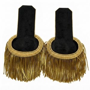 Épaulettes décoratives de qualité supérieure pour vêtements, avec logo personnalisé, services de fournisseur OEM sur mesure - Product Image 1