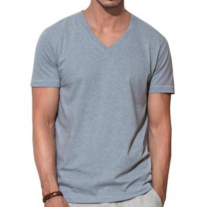 T-shirt en coton pur pour homme, Logo personnalisé, à la mode - Product Image 3