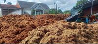 Tourbe de coco à faible teneur en EC, en vrac, légère, pour la plantation en jardin, MOQ 1 tonne, export, prix abordable