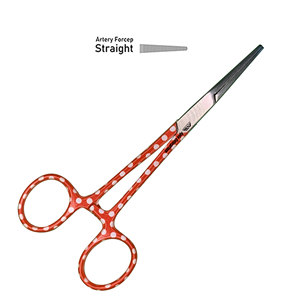Pinces hémostatiques manuelles en acier courbées avec poignée verrouillable - Instruments chirurgicaux - Product Image 5