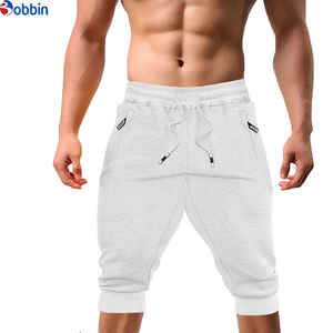 New Arrival Men's Capri Pants Workout Gym Fitness Shorts Casual <b>3</b>/<b>4</b> Jogger Running Breathable Drawstring Pockets Unisex Summer - Product Image 3