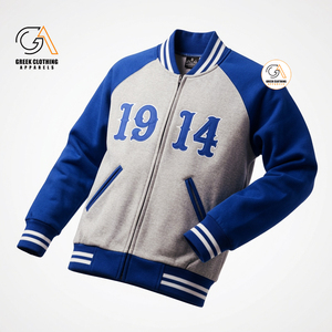 เสื้อแจ็คเก็ตวาร์ซิตี้ผ้าซาตินไล่เฉดสีสำหรับผู้ชาย ฟิ เบต้า ซิกมา |   เสื้อแจ็คเก็ตบอมเบอร์ผู้ชายแบบไล่เฉดสีหรูหรา ผ้าซาติน ลายกรีกไลฟ์ - Product Image 6