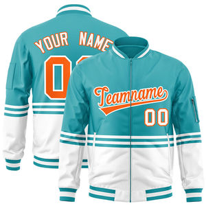 Vestes d'hiver pour hommes personnalisées OEM, en tissu polyester, chaudes, style bomber, style baseball, grandes tailles, personnalisables - Product Image 1