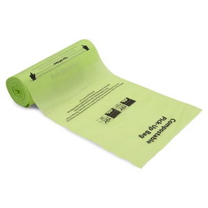 Bolsa compostable respetuosa con el medio ambiente PLA Materia, multiusos, precio al por mayor personalizado, fábrica de Vietnam - Product Image 3