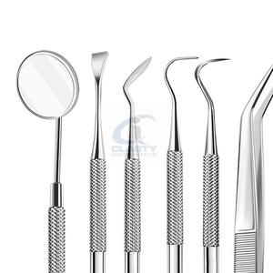 Kit de restauration dentaire professionnel, instruments manuels en acier inoxydable pour les procédures de composite - Product Image 5