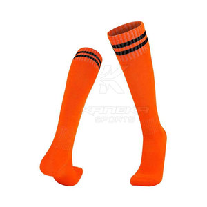 Winter 100% <b>Wool</b> Knitted Soccer <b>Socks</b> with Cuff Logo Lightweight Breathable Performance <b>Socks</b> for Practice and Sports Use - Product Image 4