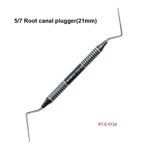 Embout ergonomique double extrémité 5/7 pour obturation de canaux radiculaires, manuel, en acier inoxydable, certifié CE, garantie 2 ans par Roboz Tech Pakistan - Product Image 1