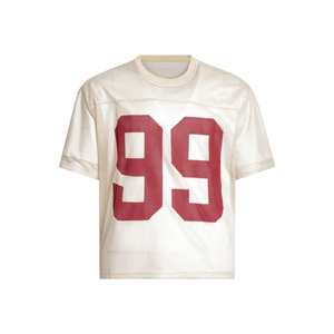 เสื้อฟุตบอลพิมพ์ลายแบบซับลิเมชั่น ผ้าตาข่ายระบายอากาศ คอวี สำหรับผู้ใหญ่ ชุดกีฬา ผ้าตาข่ายซับเหงื่อ - Product Image 1