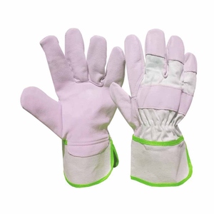 Gants de travail en cuir pleine fleur de vachette, robustes, pour la sécurité industrielle, la construction et l'entretien ménager, type Rigger canadien - Product Image 6