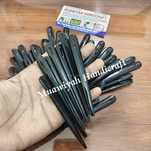 Real Buffalo Horn Needle Handmade <b>Sewing</b> Needles-MUAWIYAH HANDICRAFT Traditional Tailoring Accessories Sustainable <b>Sewing</b> - Product Image 3