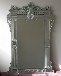 Venetian <b>Mirror</b>, Beveled <b>Mirror</b>, French Style, Hand <b>crafted</b> - Product Image 2