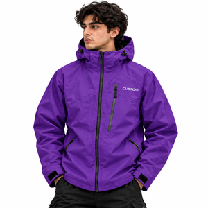 Men Nylon Wind <b>Jacket</b> Lightweight Water Resistant Stand Collar Zip Front Outdoor Running Cycling <b>Travel</b> <b>Jacket</b> - Product Image 6
