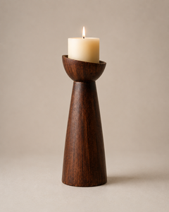 Portavelas de Madera - Product Image 2