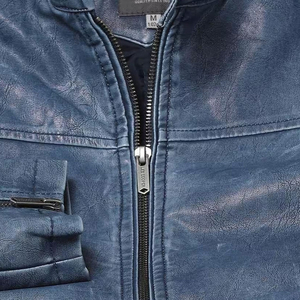 Veste en cuir pour homme tendance fabriquée au Pakistan, imperméable, prix abordable, manches longues - Product Image 6