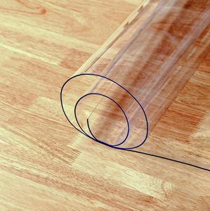แผ่นรองพื้นพลาสติกใสทรงสี่เหลี่ยมขนาด 80x80 ซม. ทำจาก PVC ทนทานและกันน้ำมัน รุ่นสไตล์โมเดิร์น - Product Image 5