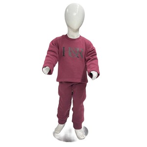 Survêtement unisexe personnalisé avec logo, coupe ample, rayures blanches, en spandex et polyester, pour hommes, femmes et enfants, ensemble d'entraînement de qualité supérieure pour enfants - Product Image 1