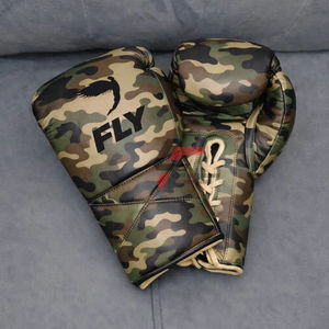 ถุงมือชกมวยรุ่นใหม่ขายดีที่สุด แบบสั่งทำพิเศษ พรีเมียม  แบบผูกเชือก สำหรับการแข่งขันและการฝึกซ้อม คุณภาพสูงสุด หนังแท้ - Product Image 1