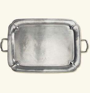Plateau de service alimentaire en acier métallique de forme ovale martelé avec poignée à motif floral doré pour usage hôtelier au prix le plus bas en provenance d'Inde - Product Image 6