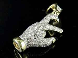 Colgante de Mano Estilo Hip Hop de Plata 925, Joyería Personalizada para Hombre, Regalo para Mejores Amigos - Product Image 2